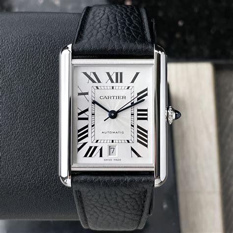 tank louis cartier automatic watch